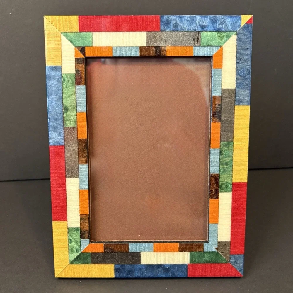 Natalini Made in Italy Multicolor Wood Frame Fits 4